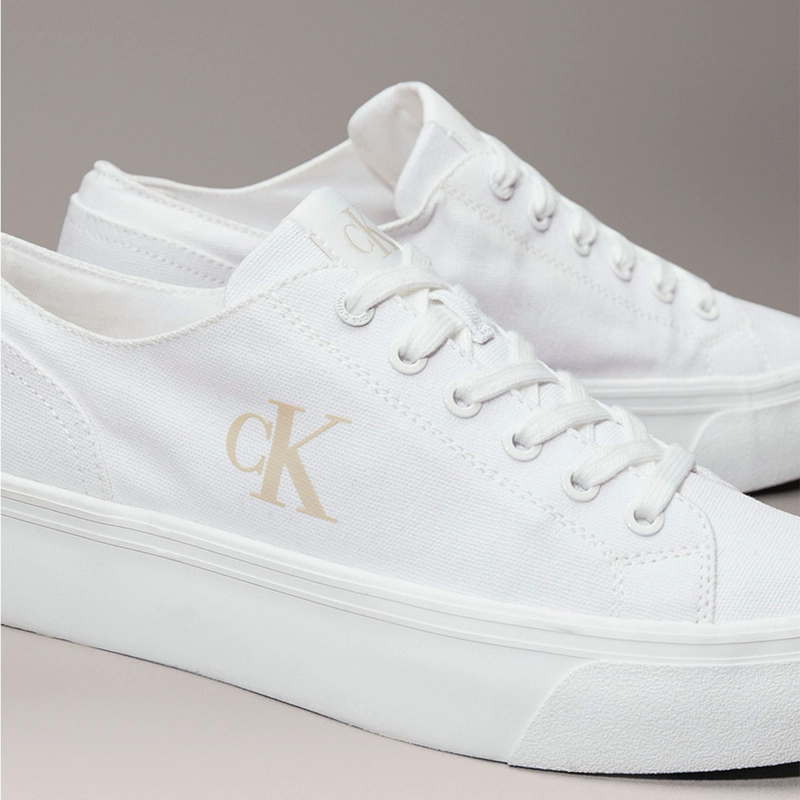 ZAPATILLAS MUJER CALVIN KLEIN CASUALES YW0YW01763  - 7