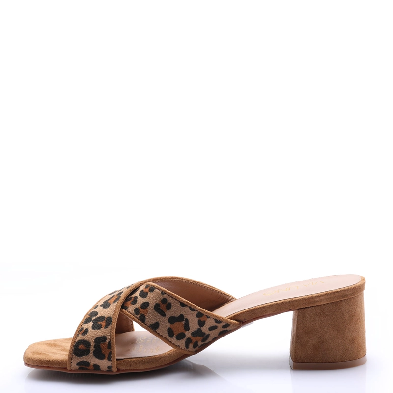 SANDALIAS MUJER VIA UNO CAMEL  - 3