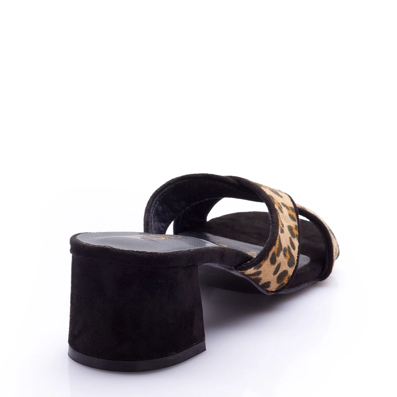 SANDALIAS MUJER VIA UNO NEGRO  - 4