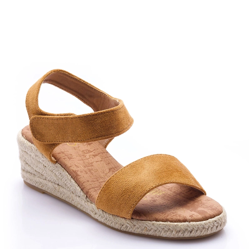 SANDALIAS MUJER VIA UNO CAMEL - 2