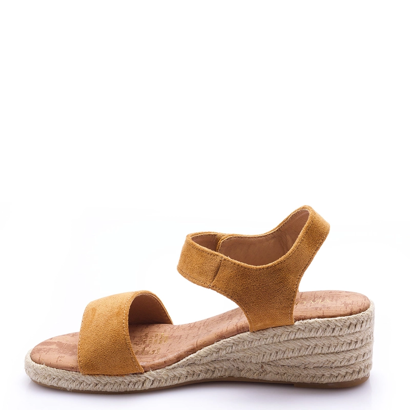 SANDALIAS MUJER VIA UNO CAMEL - 3