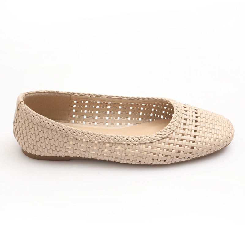 ZAPATOS MUJER VIA UNO BEIGE - 4