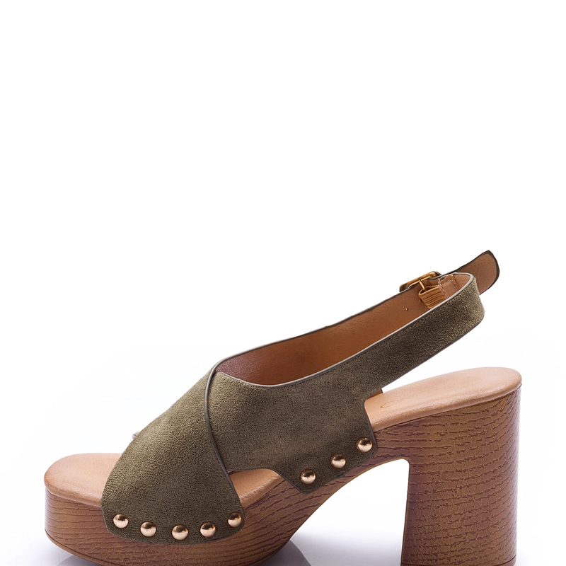 SANDALIAS MUJER VIA UNO VERDE - 3
