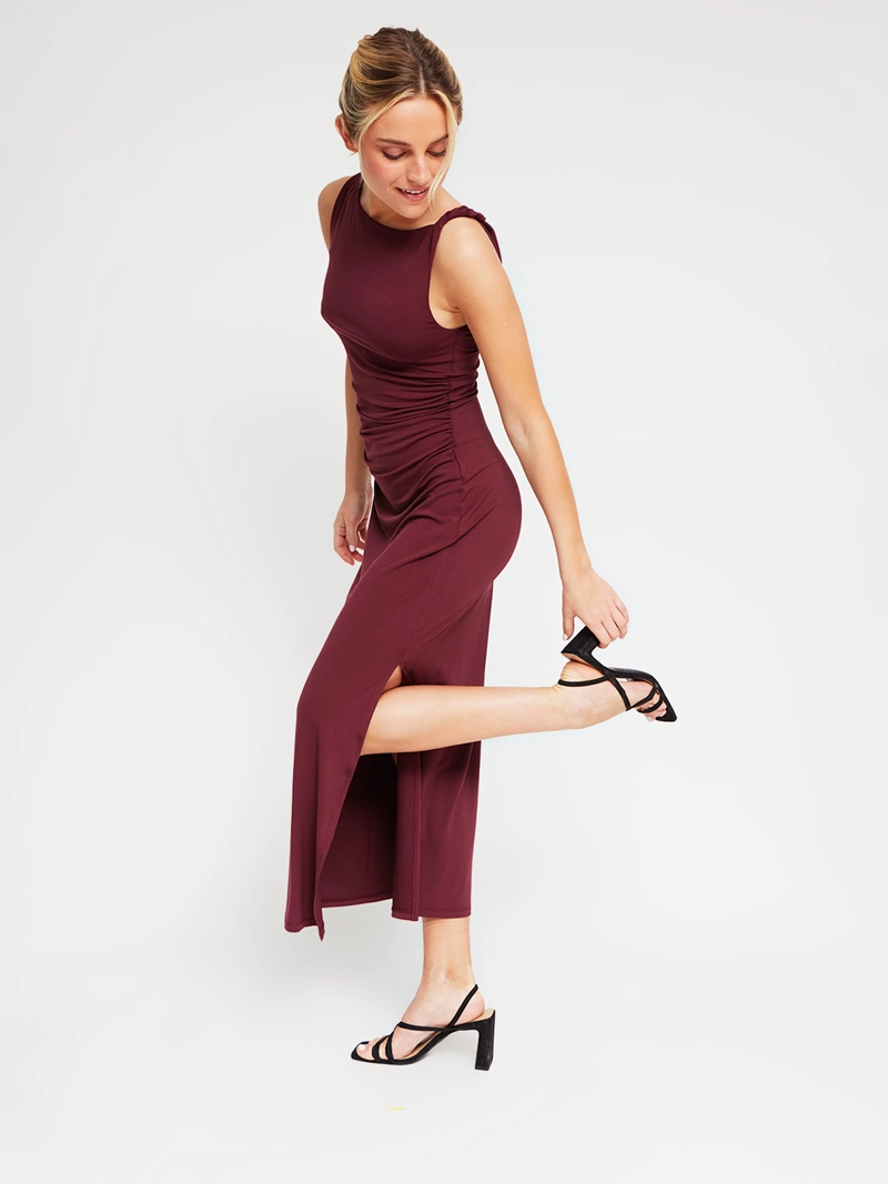 VESTIDO MUJER INDEX LARGO AJUSTADO - 2