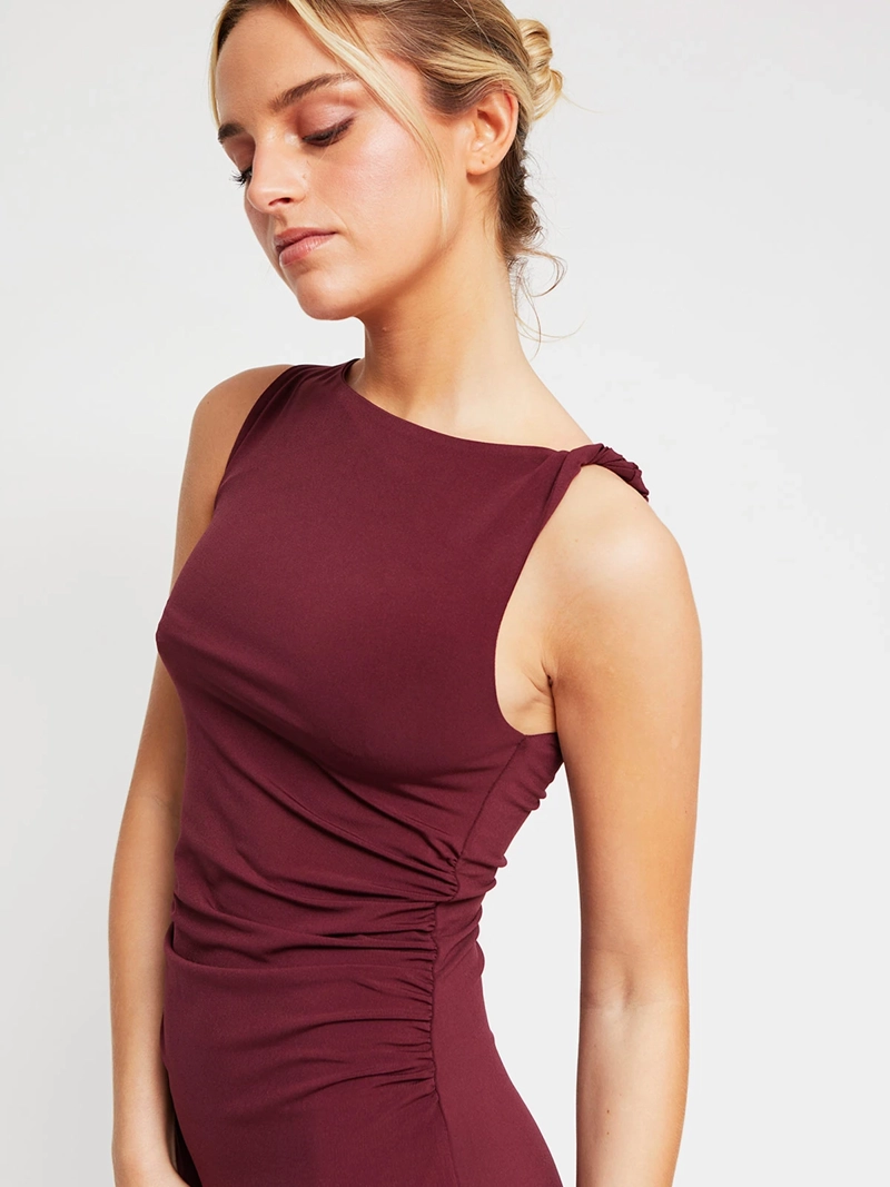 VESTIDO MUJER INDEX LARGO AJUSTADO - 4