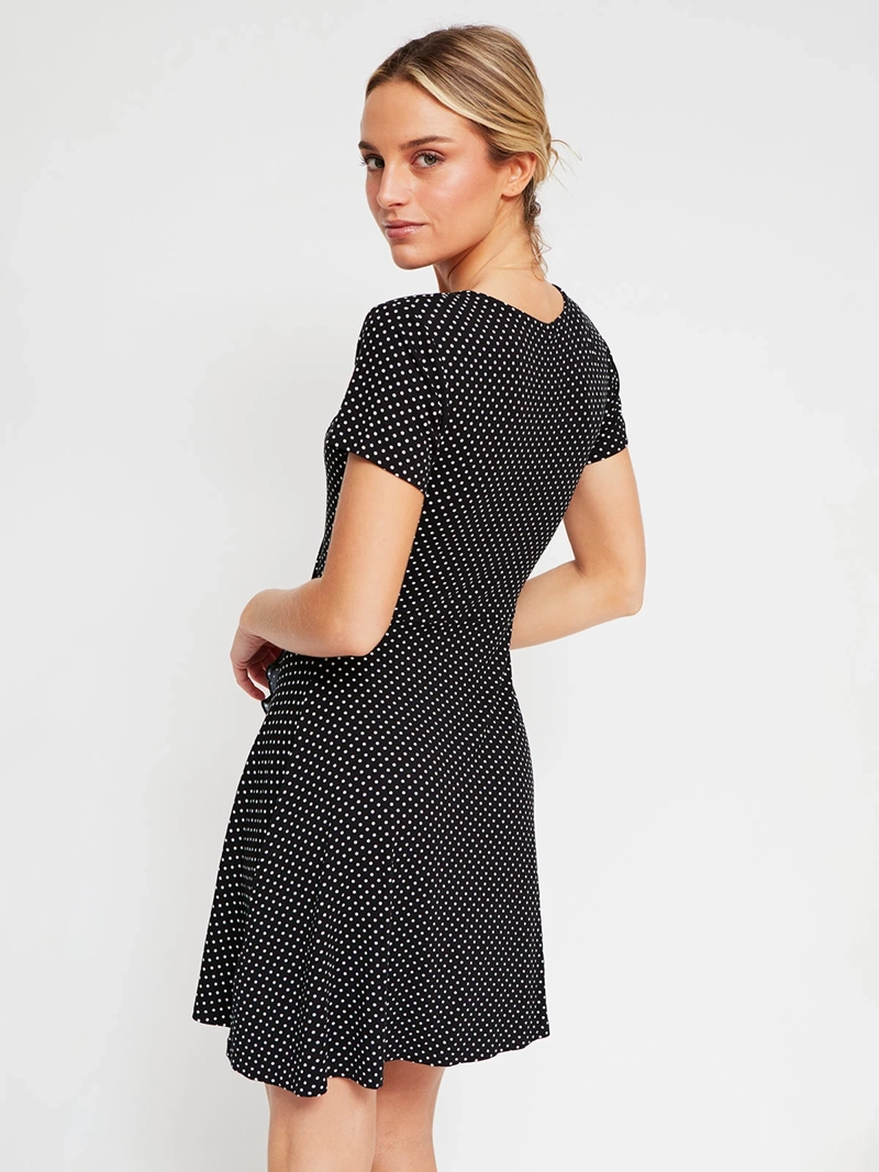 VESTIDO MUJER INDEX CORTO BÁSICO - 3