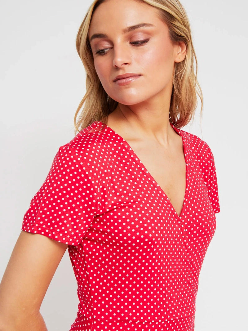 VESTIDO MUJER INDEX CORTO BÁSICO - 4