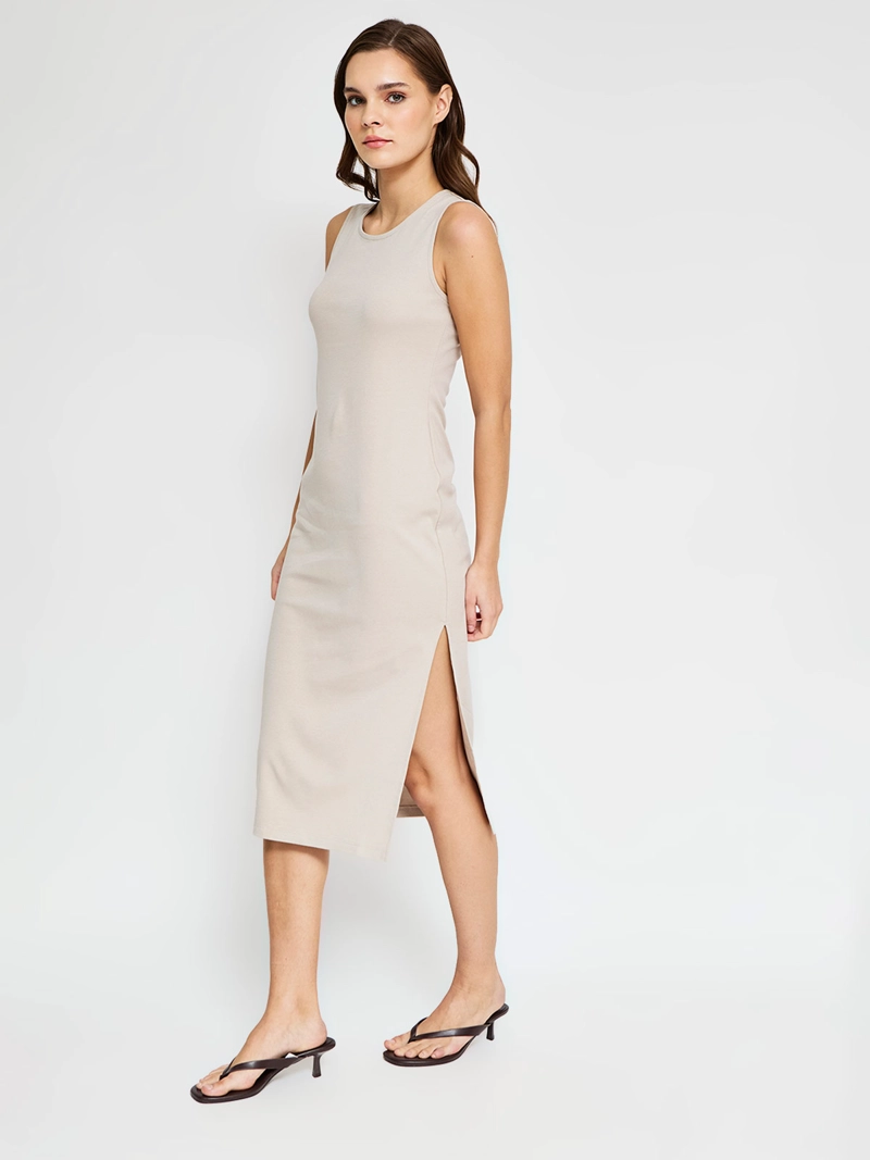 VESTIDO MUJER INDEX ALGODÓN MIDI - 2