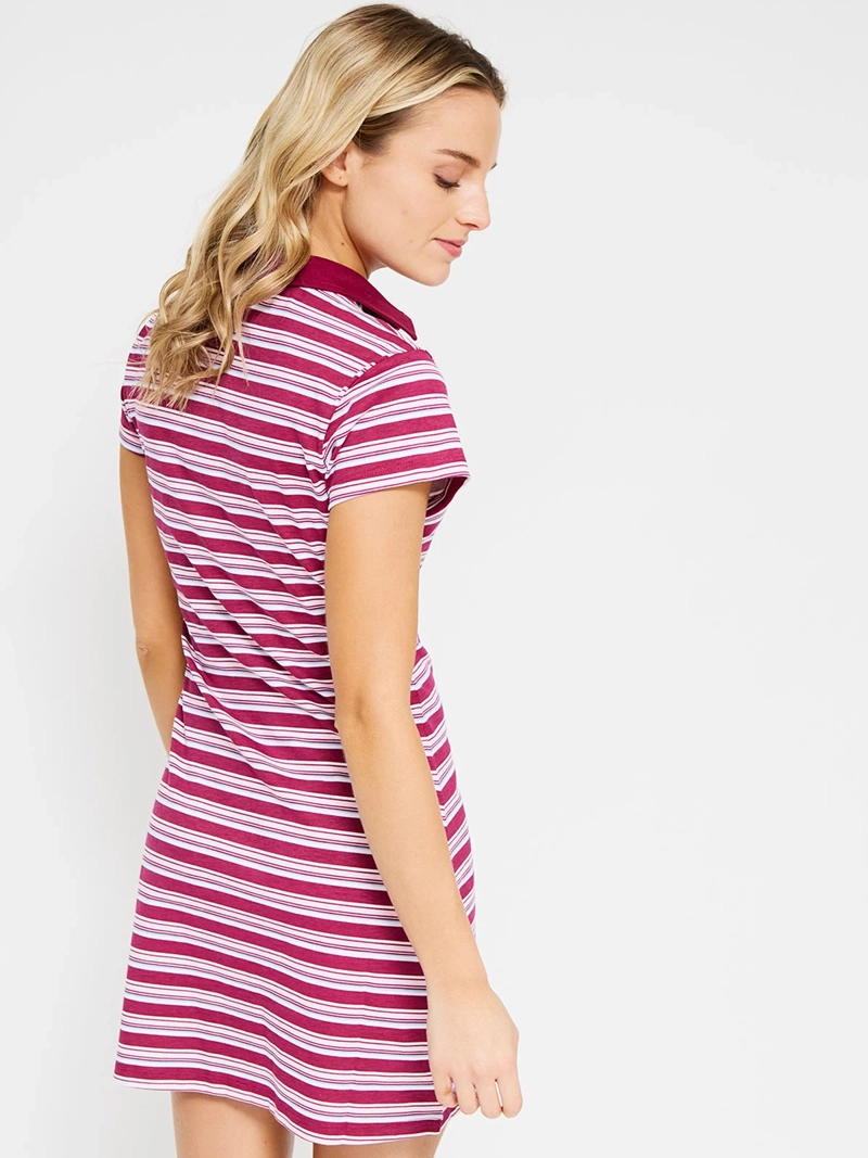 VESTIDO MUJER INDEX ALGODÓN CORTO CUELLO POLO - 3