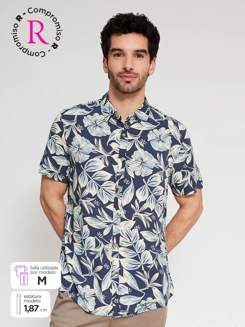 CAMISA HOMBRE REGATTA MANGA CORTA