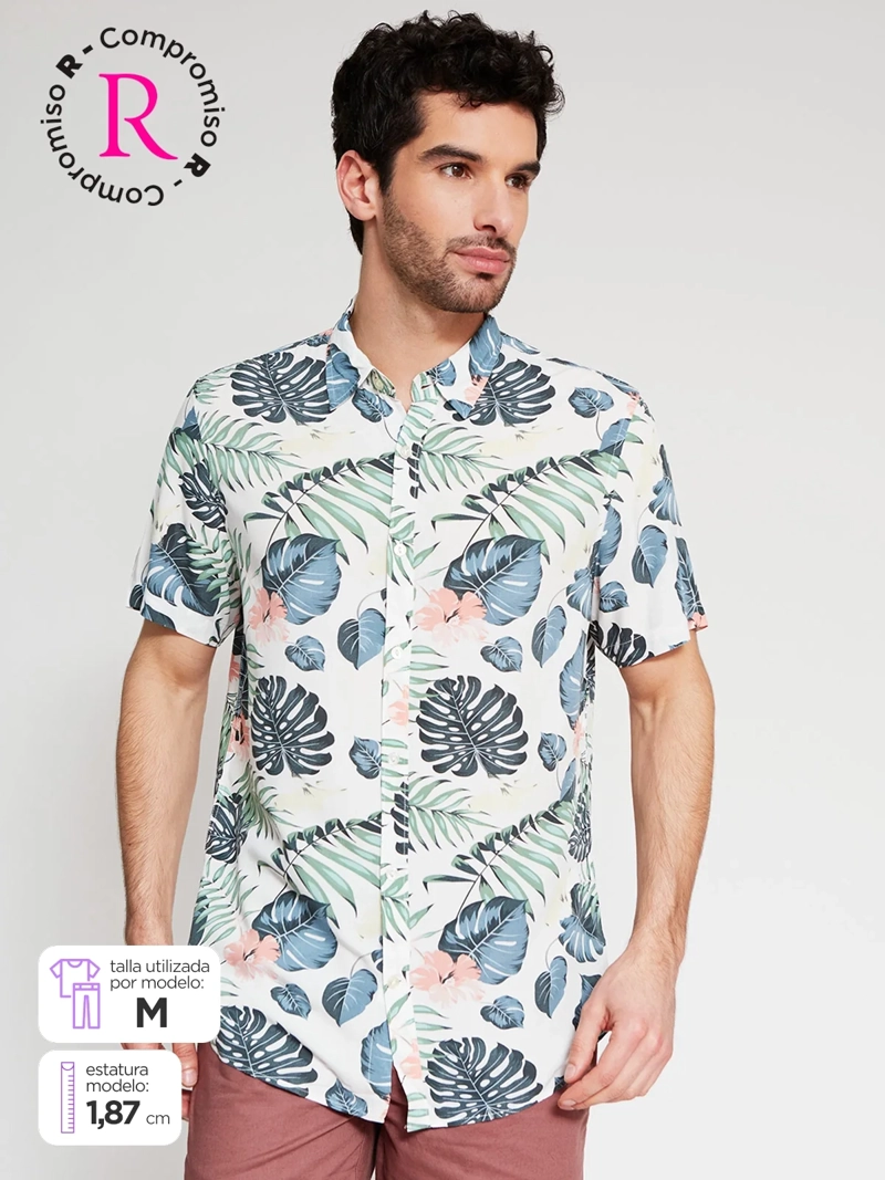 CAMISA HOMBRE REGATTA MANGA CORTA