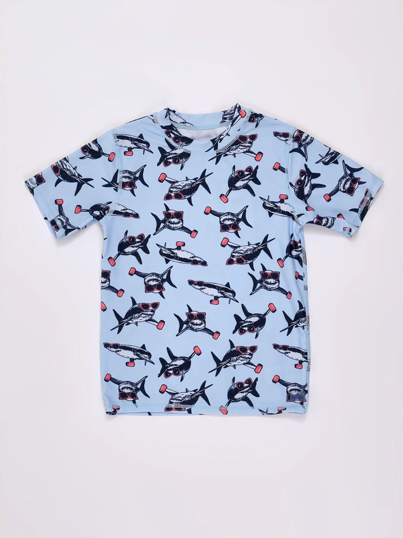 POLERA TRAJE DE BAÑO UV NIÑO HARVEST