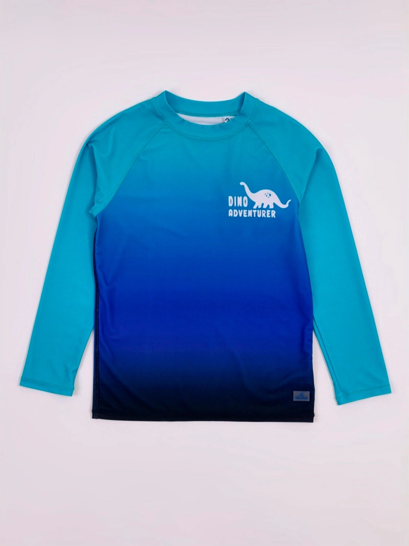 POLERA DE BAÑO NIÑO HARVEST MANGA LARGA FILTRO UV - 3