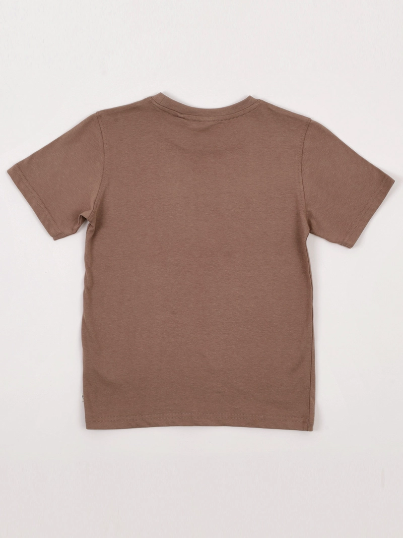 POLERA NIÑO HARVEST ALGODÓN MANGA CORTA - 4