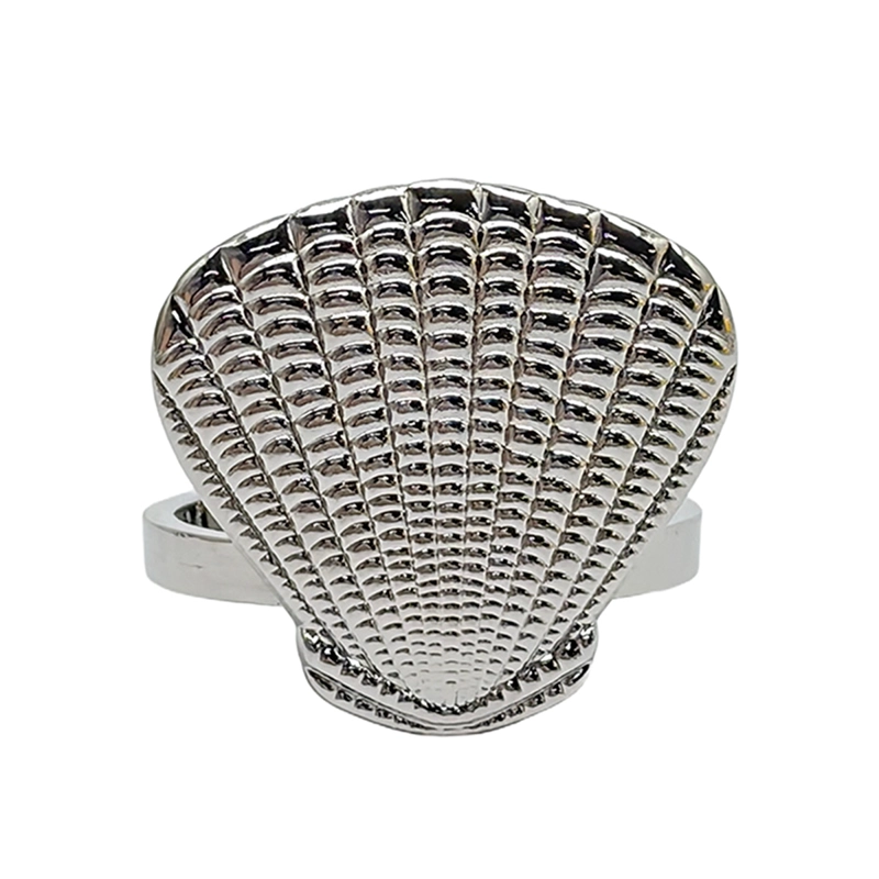 SET X4 PORTA SERVILLETAS RIPLEY HOME SILVER CAPRI AZUL