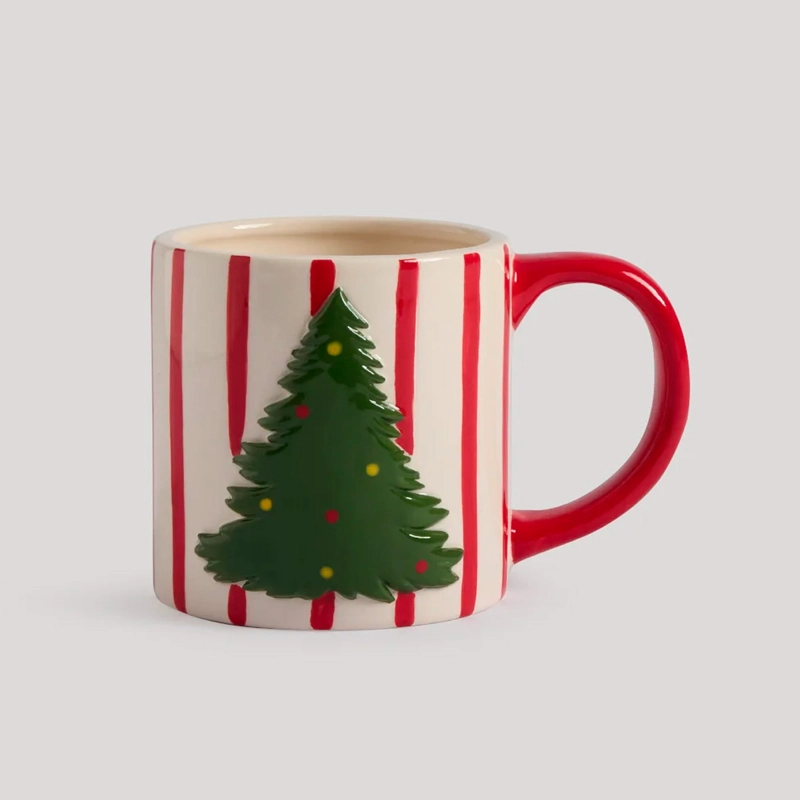 MUG RIPLEY HOME LÍNEAS PINO ROJO - 2