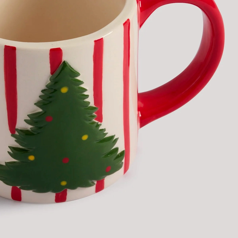 MUG RIPLEY HOME LÍNEAS PINO ROJO - 3