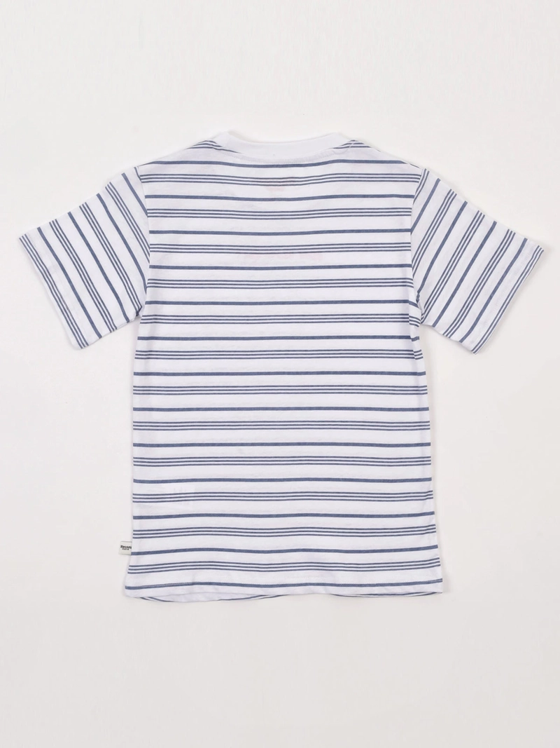 POLERA NIÑO HARVEST ALGODÓN MANGA CORTA - 4