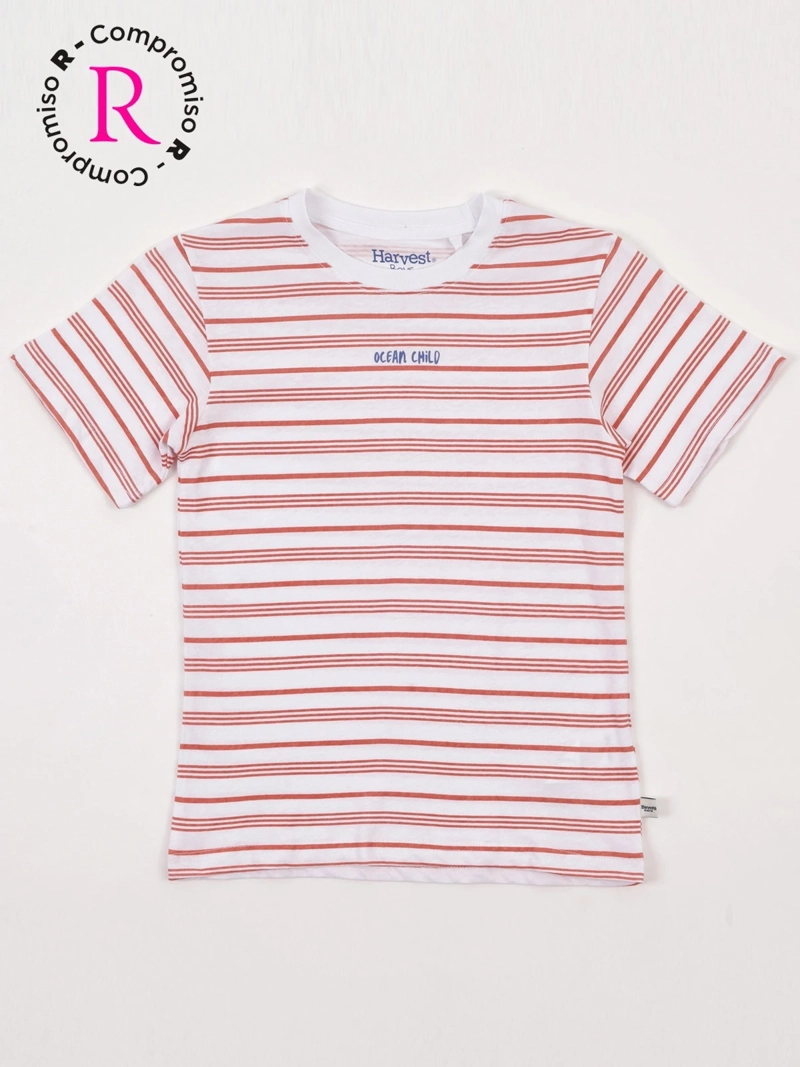 POLERA NIÑO HARVEST ALGODÓN MANGA CORTA - 3