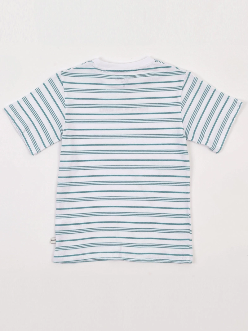 POLERA NIÑO HARVEST ALGODÓN MANGA CORTA - 4