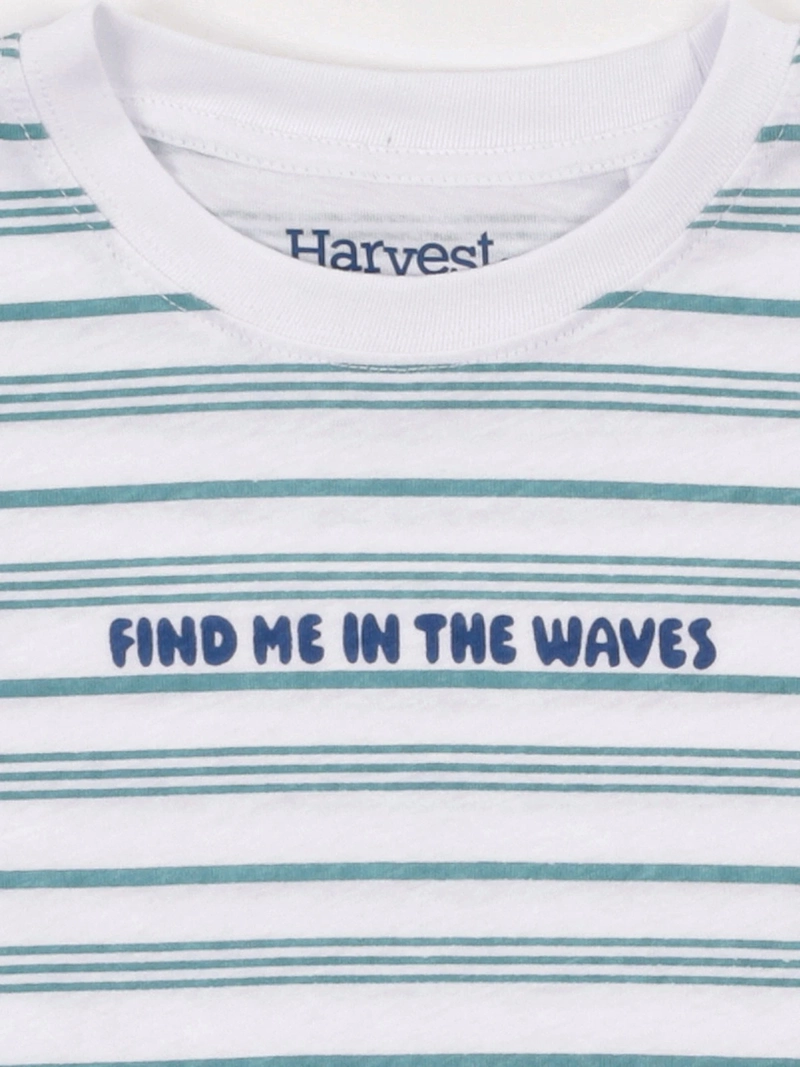 POLERA NIÑO HARVEST ALGODÓN MANGA CORTA - 5