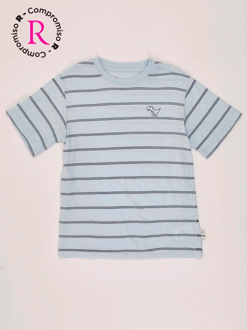 POLERA NIÑO HARVEST ALGODÓN MANGA CORTA - 1