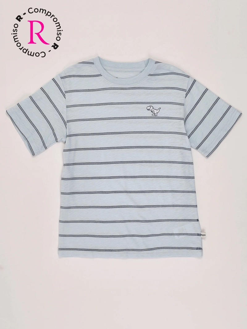 POLERA NIÑO HARVEST ALGODÓN MANGA CORTA