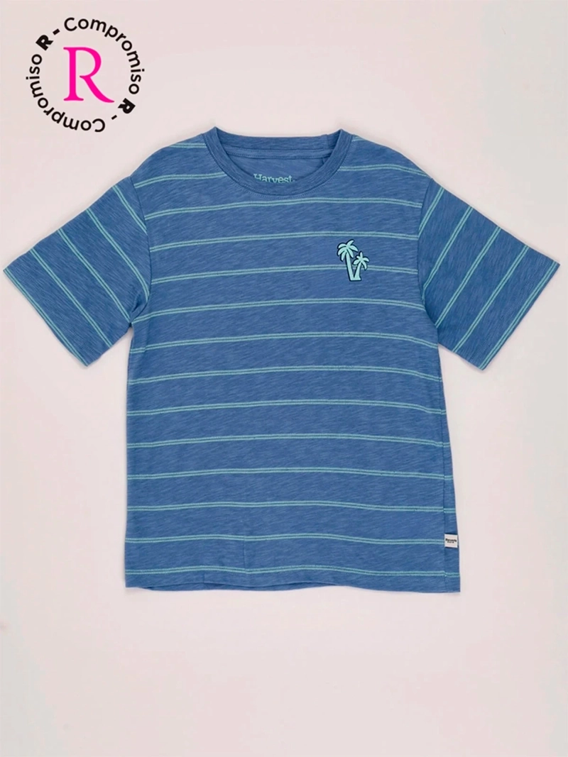 POLERA NIÑO HARVEST ALGODÓN MANGA CORTA