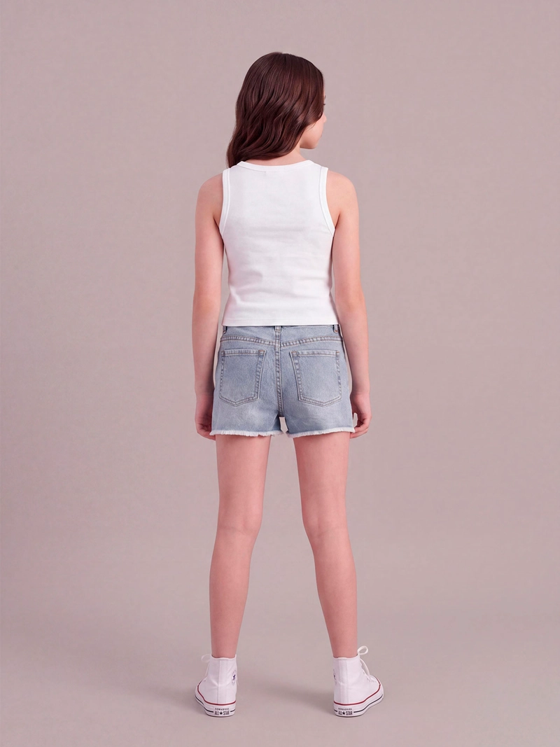 SHORT NIÑA INDEX TEEN ALGODÓN BRILLOS - 2