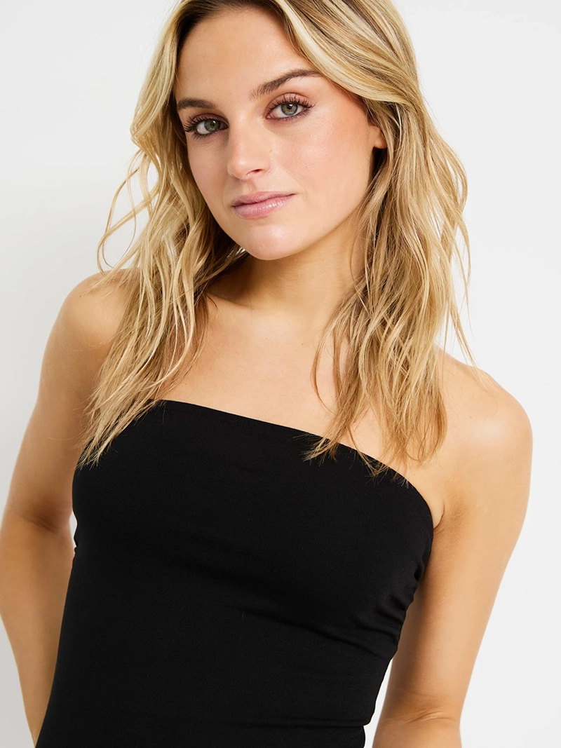 POLERA MUJER INDEX STRAPLESS ASIMÉTRICO - 3
