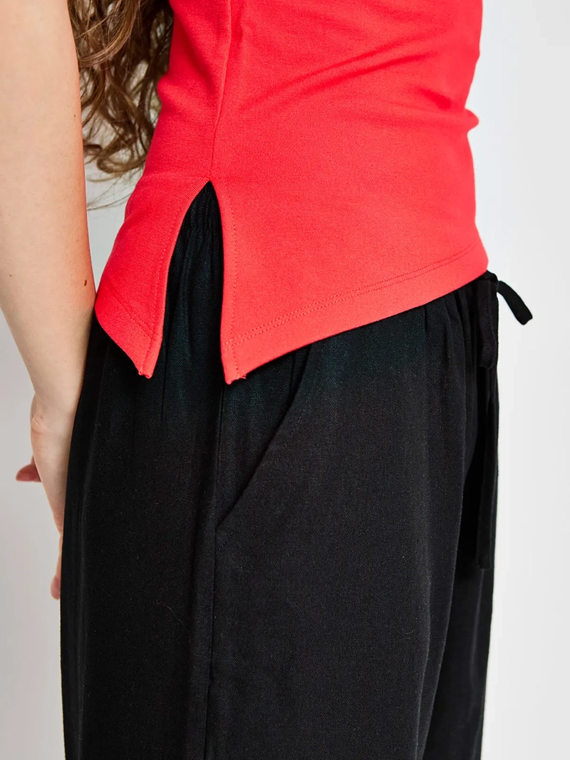 POLERA MUJER INDEX STRAPLESS ASIMÉTRICO - 3