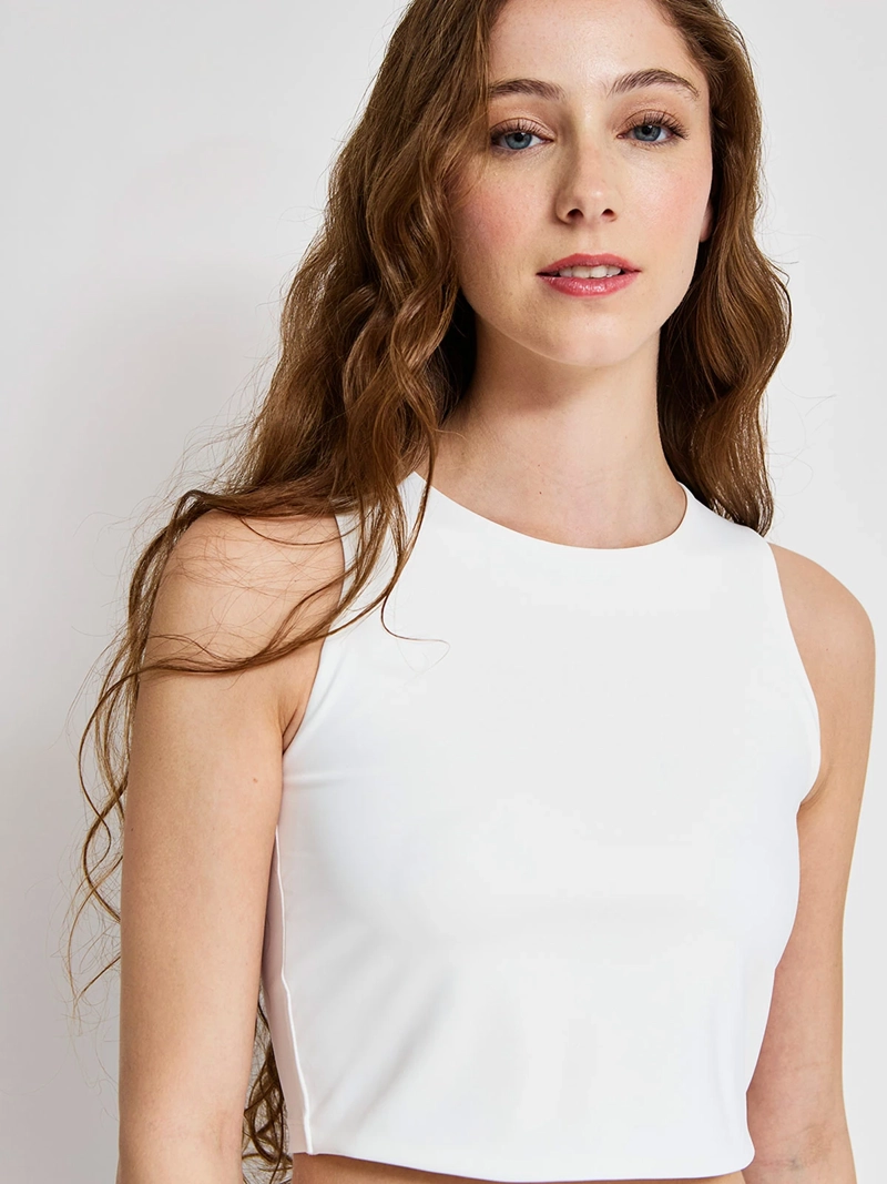 POLERA MUJER INDEX SIN MANGAS BÁSICA - 3
