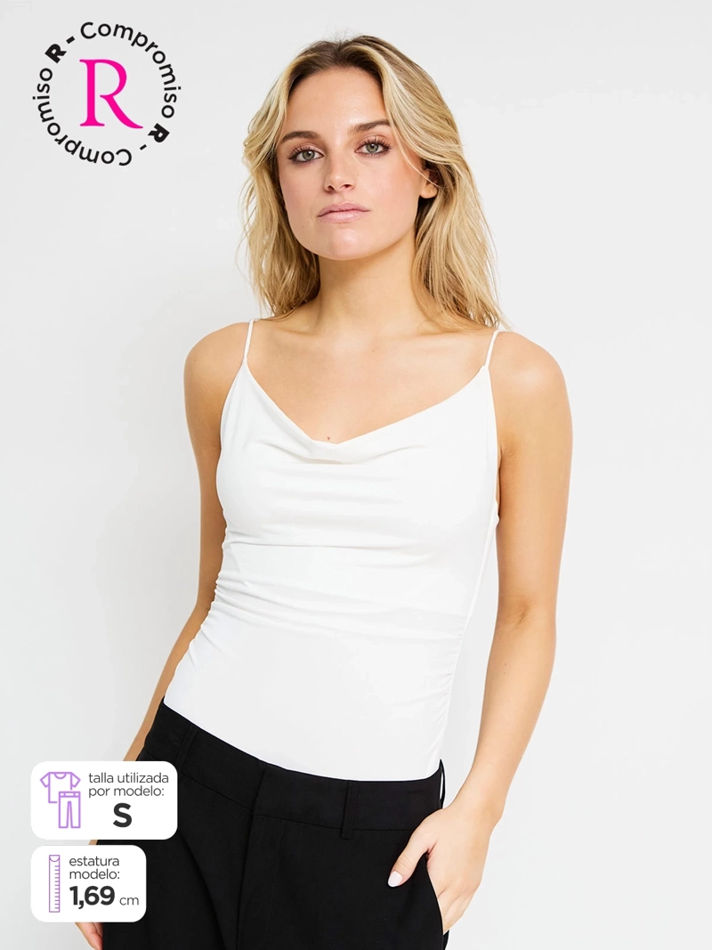 BODY MUJER INDEX CUELLO BOTE SIN MANGAS