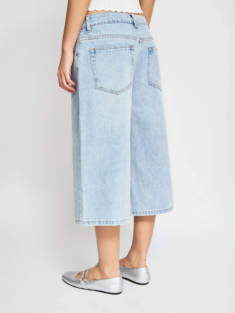 BERMUDA MUJER AEROPOSTALE ALGODÓN DENIM - 3