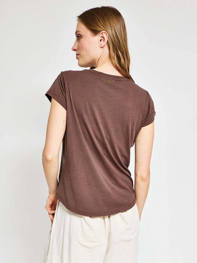 POLERA MUJER TATIENNE ALGODÓN MANGA CORTA - 2