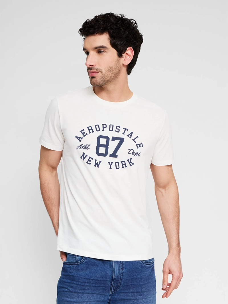 POLERA HOMBRE AEROPOSTALE ALGODÓN + BILLETERA - 1