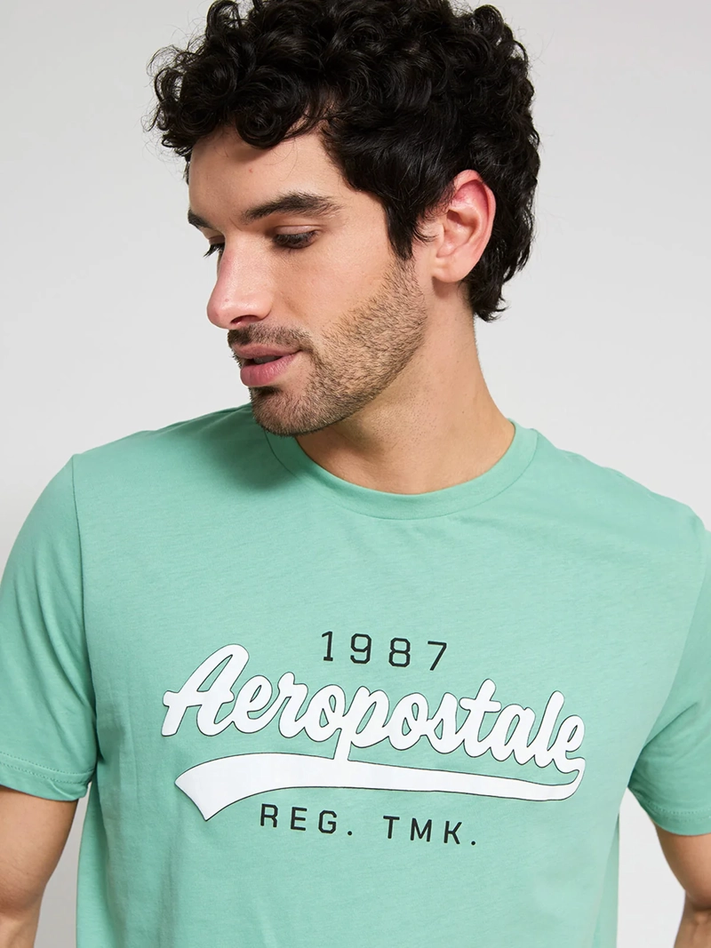 POLERA HOMBRE AEROPOSTALE ALGODÓN ESTAMPADO - 3