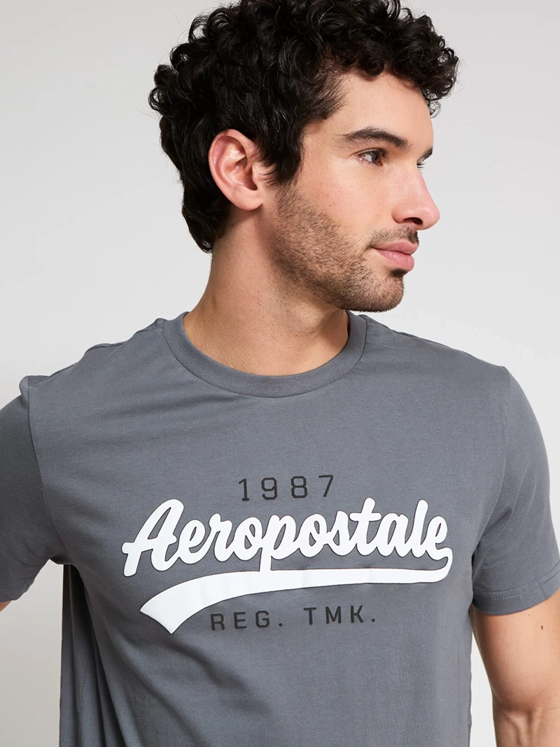 POLERA HOMBRE AEROPOSTALE ALGODÓN ESTAMPADO - 3