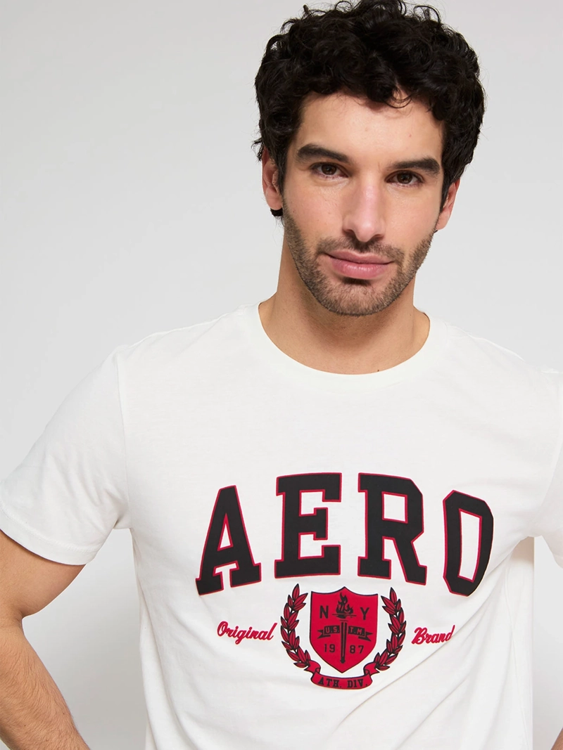 POLERA HOMBRE AEROPOSTALE ALGODÓN MANGA CORTA - 3