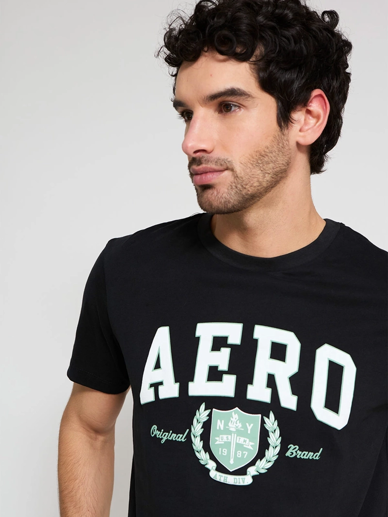 POLERA HOMBRE AEROPOSTALE ALGODÓN MANGA CORTA - 3