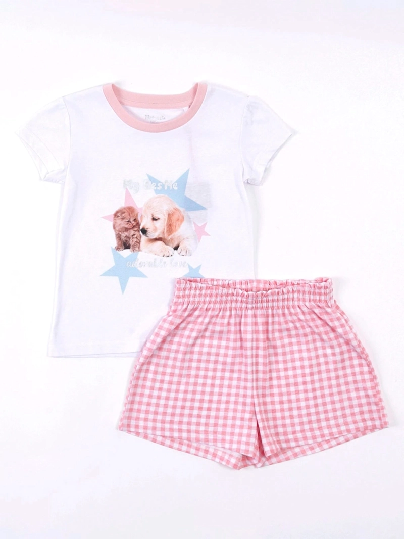 PIJAMA NIÑA HARVEST CORTO - 3