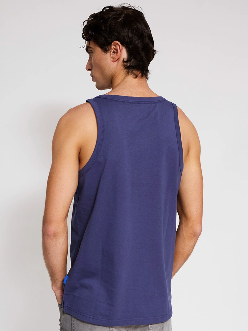 POLERA HOMBRE ROBERT LEWIS ALGODÓN SIN MANGAS ESTAMPADA - 2