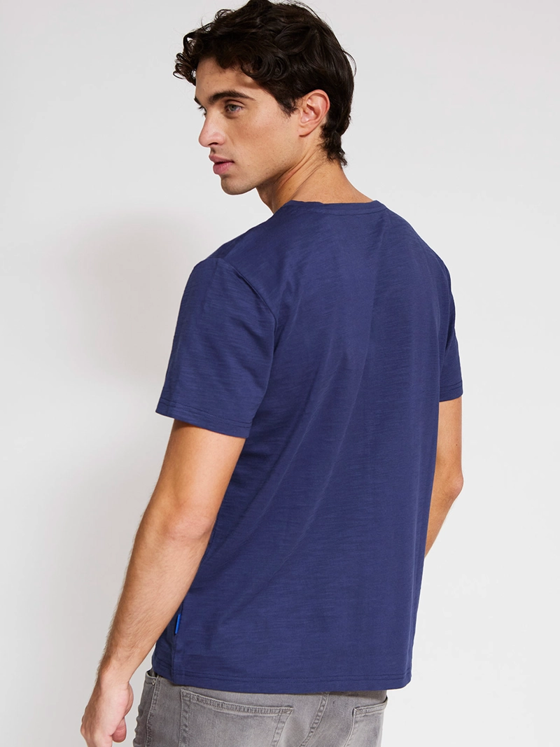 POLERA HOMBRE ROBERT LEWIS ALGODÓN MANGA CORTA ESTAMPADA - 2