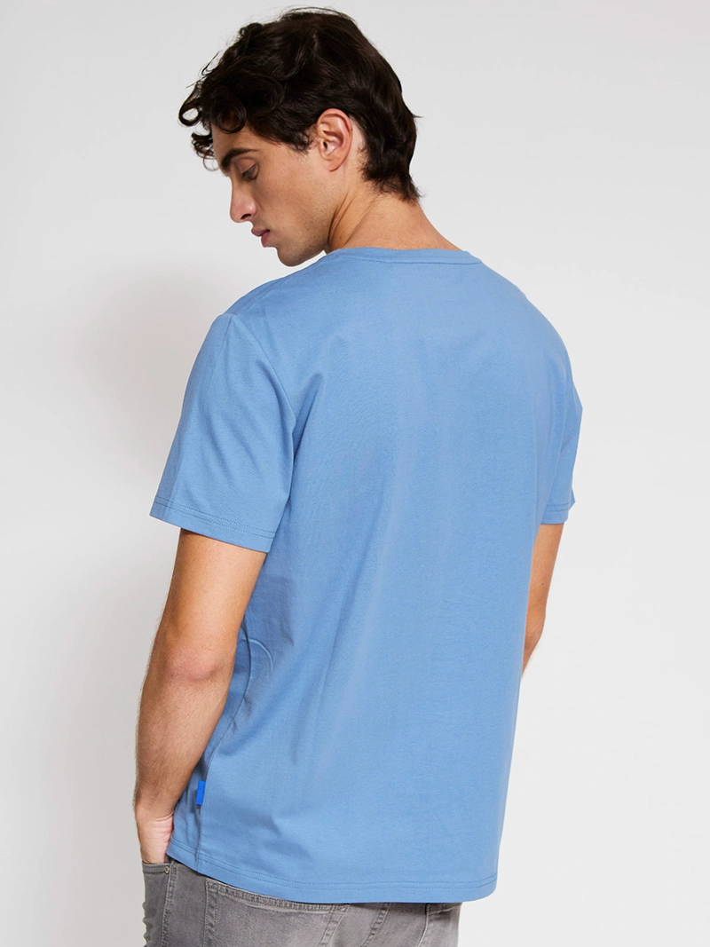 POLERA HOMBRE ROBERT LEWIS ALGODÓN MANGA CORTA ESTAMPADA - 2