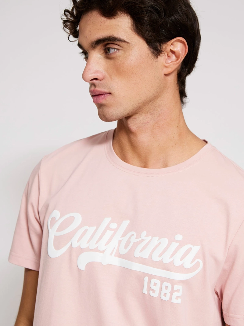 POLERA HOMBRE ROBERT LEWIS ALGODÓN MANGA CORTA ESTAMPADA - 3