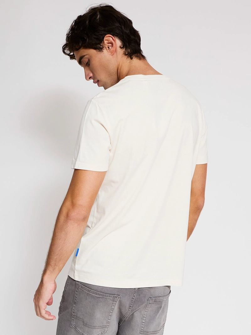 POLERA HOMBRE ROBERT LEWIS ALGODÓN MANGA CORTA ESTAMPADA - 2