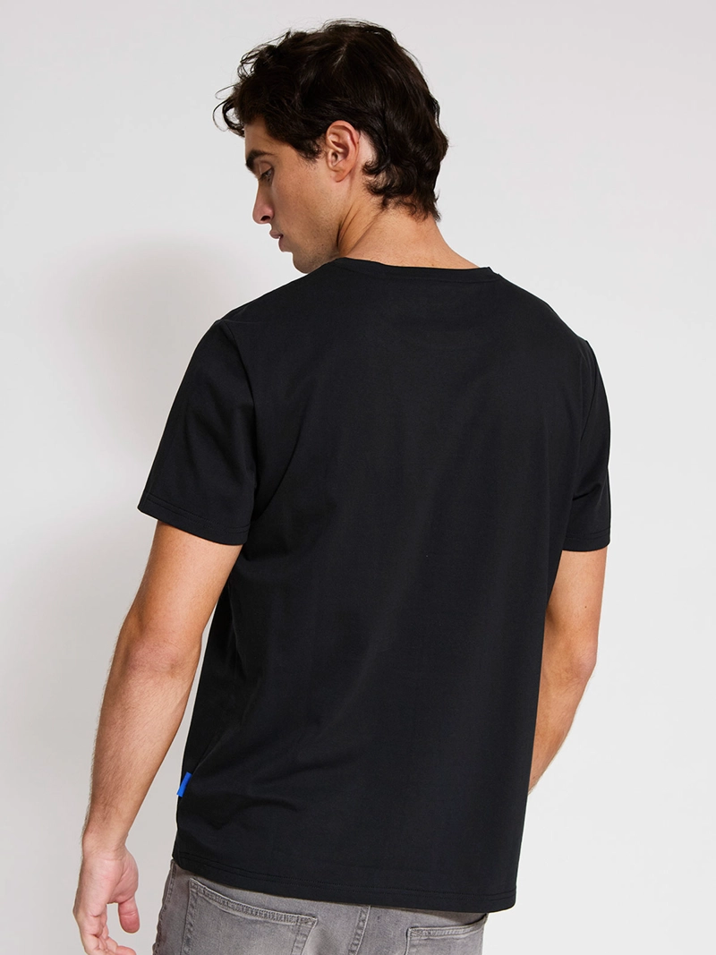 POLERA HOMBRE ROBERT LEWIS ALGODÓN MANGA CORTA ESTAMPADA - 2
