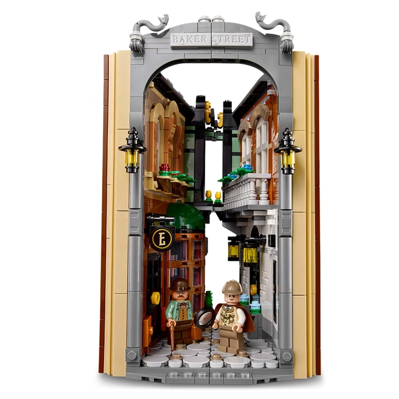 BLOQUES DE CONSTRUCCIÓN LEGO 10351 RINCÓN ENTRE LIBROS SHERLOCK HOLMES - 3