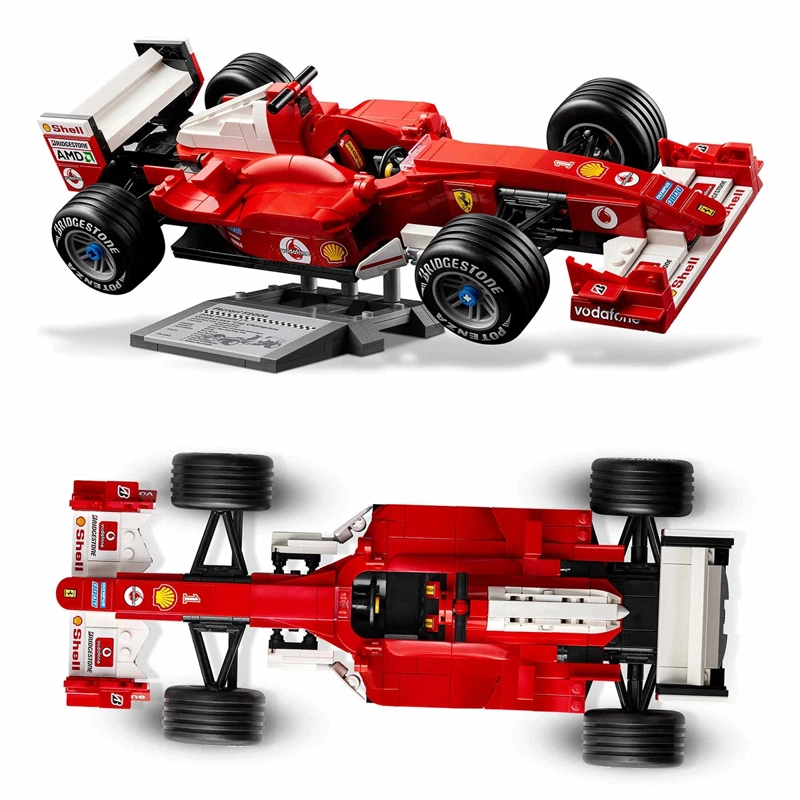BLOQUES DE CONSTRUCCIÓN LEGO 11375 FERRARI F2004 & MICHAEL SCHUMACHER - 2