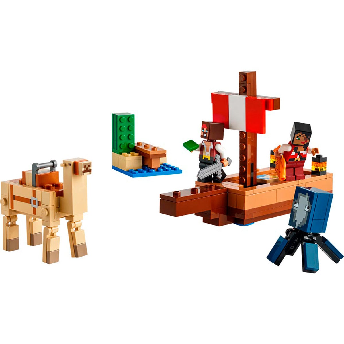 BLOQUES DE CONSTRUCCIÓN LEGO 21259 EL VIAJE EN EL BARCO PIRATA - 1
